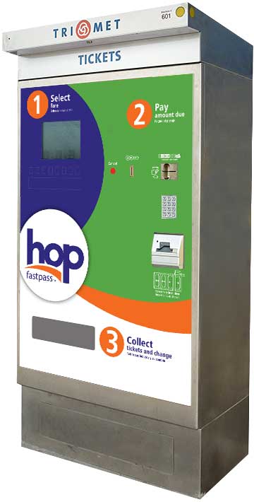 ticket vending machine