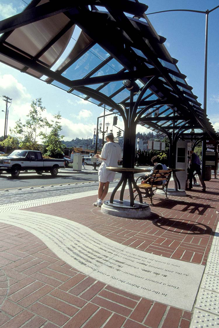 Shelter and platform