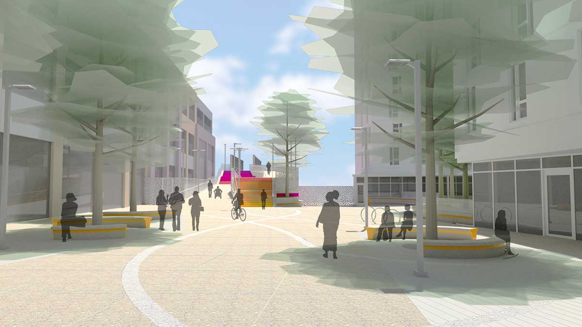 hollywoodHUB conceptual rendering